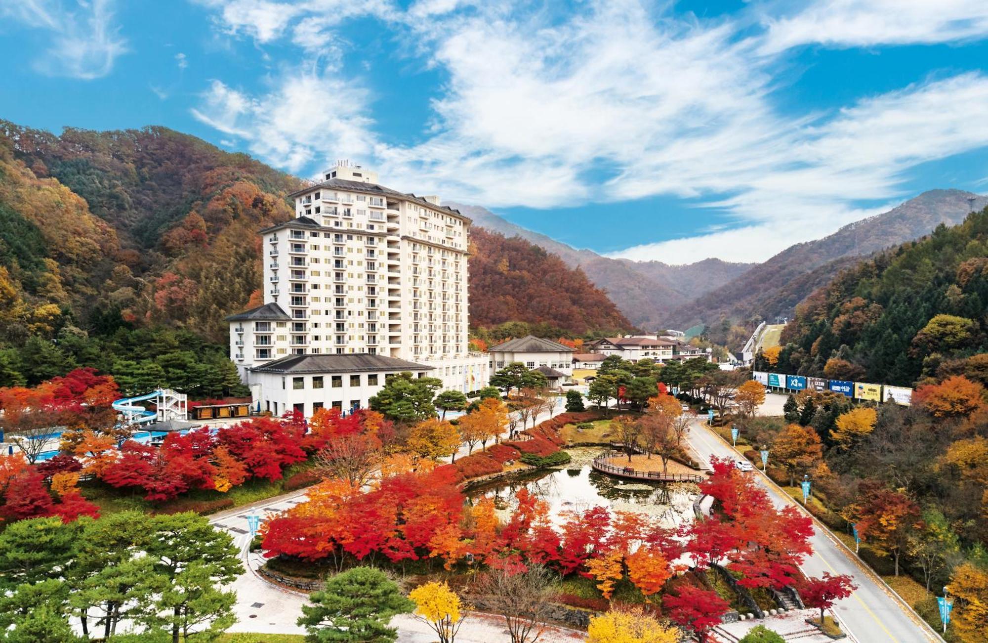 Elysian Gangchon Resort Chuncheon Eksteriør billede